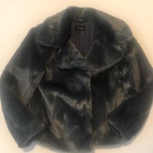 1.state faux fur coat